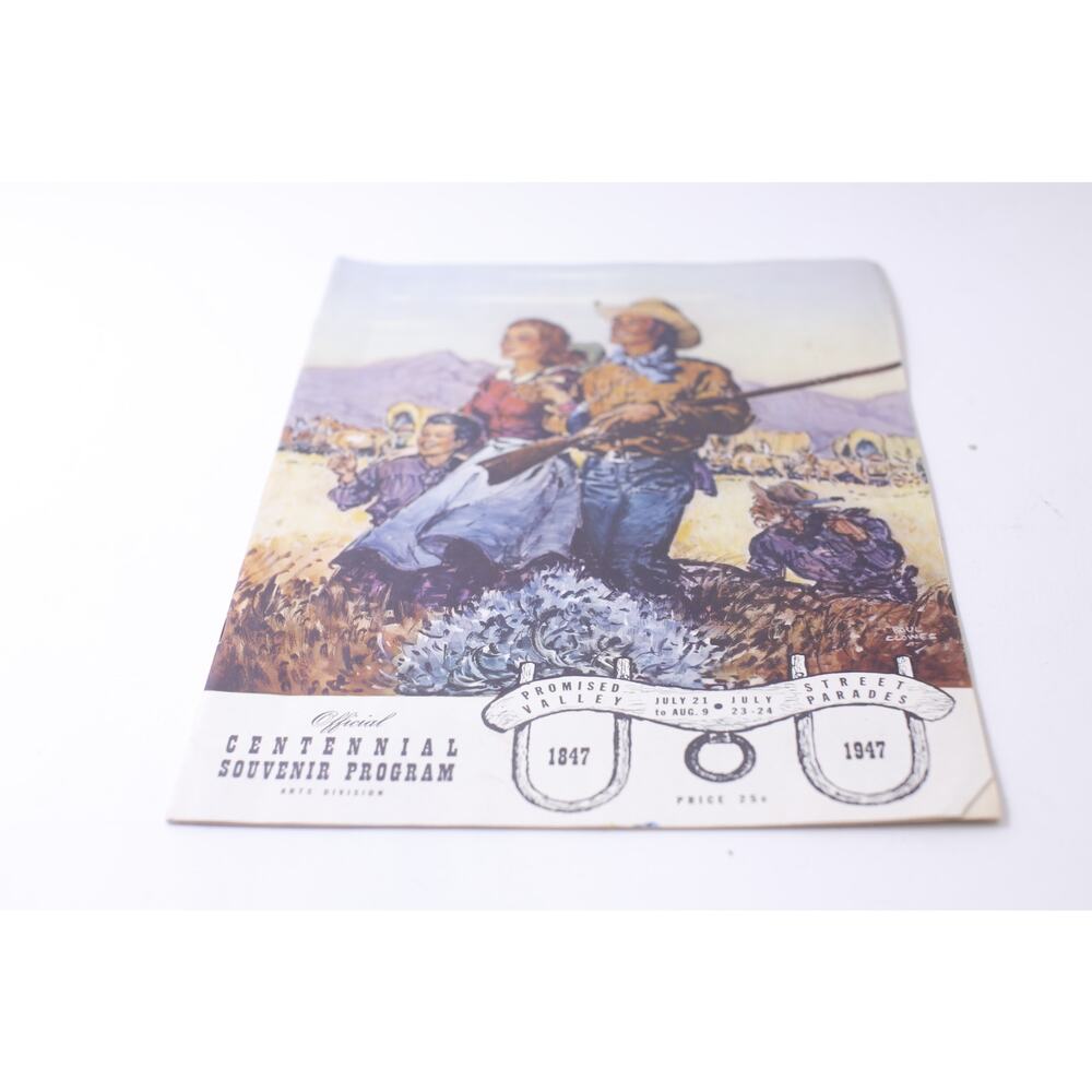 Promised Valley, 1947, Souvenir Program, Utah, LDS, Mormon, ~ 250516-WH 255